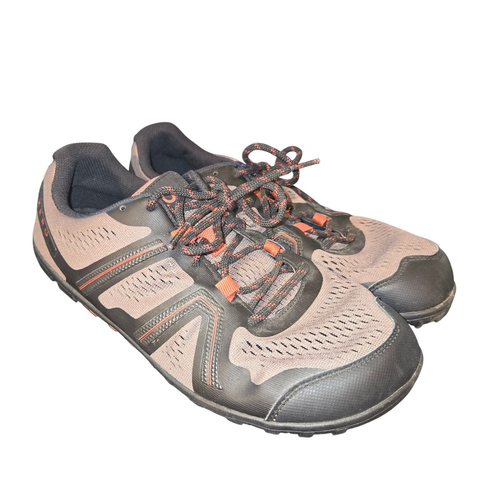 Xero Shoes Mesa Trail Men 10.5 Clay Rust Minimalist Barefoot Trail Running Shoes